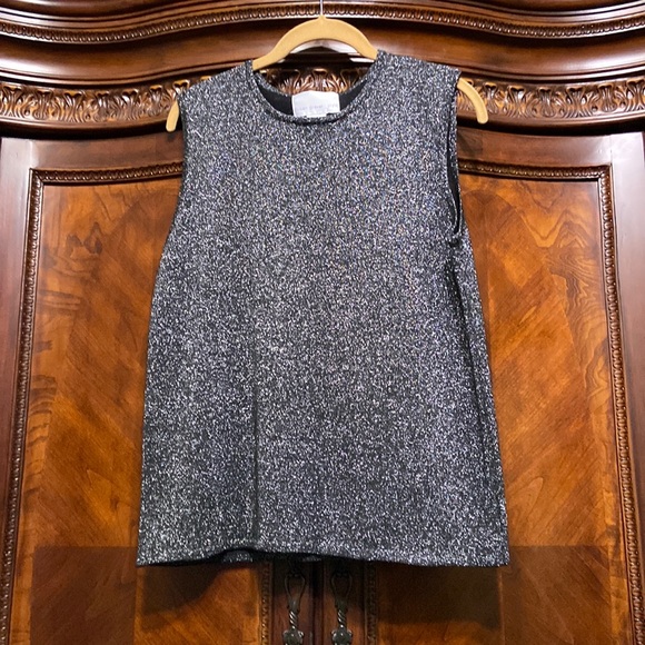 Susan Graver Style Metallic Tank - Picture 1 of 4